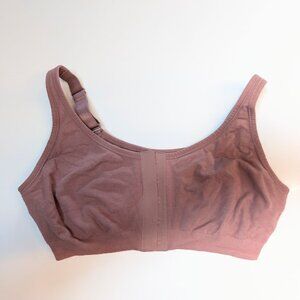 (XL) Knix Ultra Soft Front Closure Bra Bisque